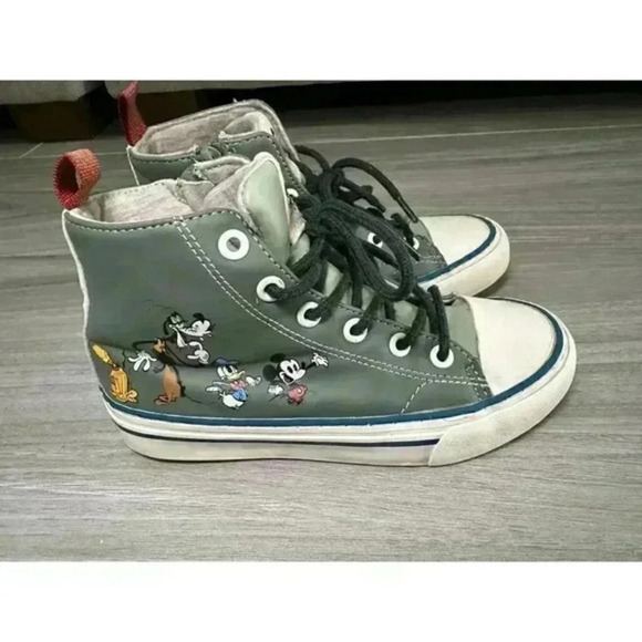 Disney X‎ Zara Mickey Mouse and Friends Hi Top Sneakers - Picture 1 of 7